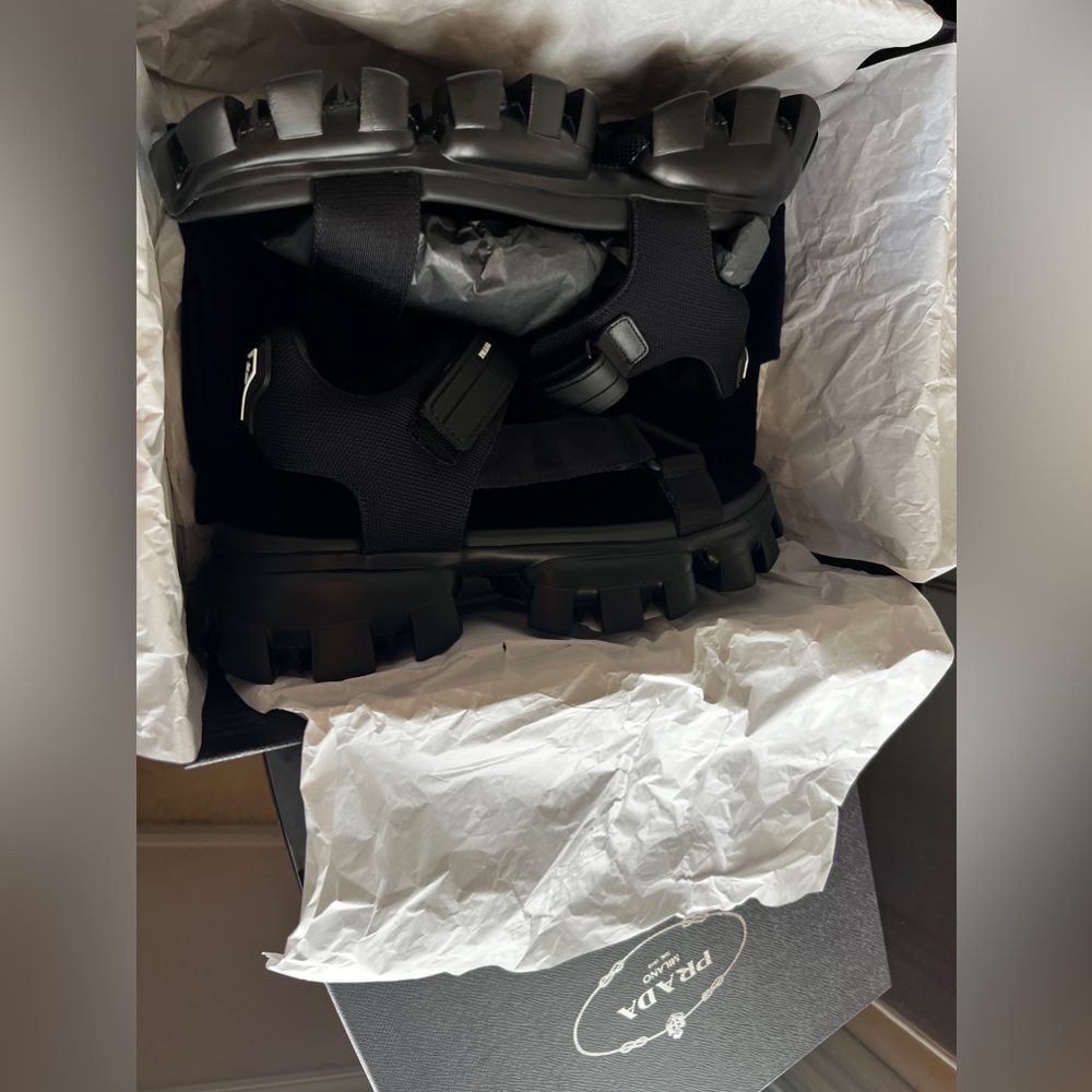 Brand new with box Prada Cloudbust Nastro Sandals